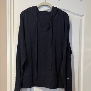 Alo Navy Hoodie-L
